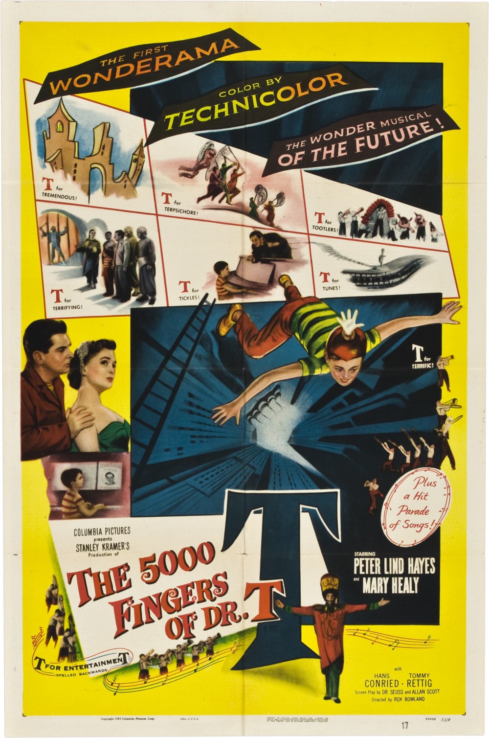 Film poster for THE 5,000 FINGERS OF DR. T (1953)