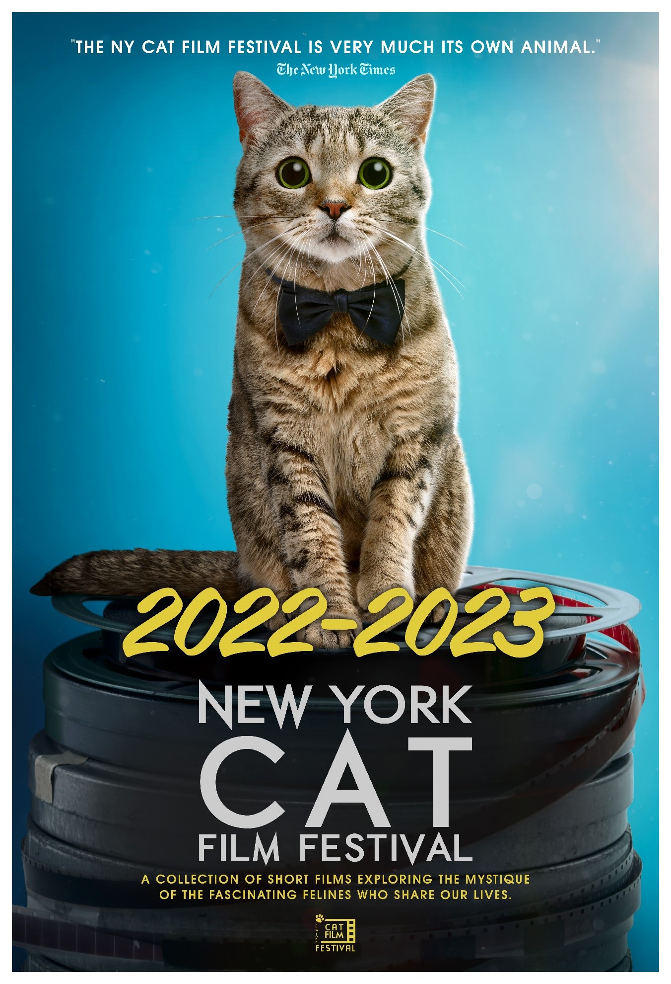 Film poster for the 5th Annual NY Cat Film Festival