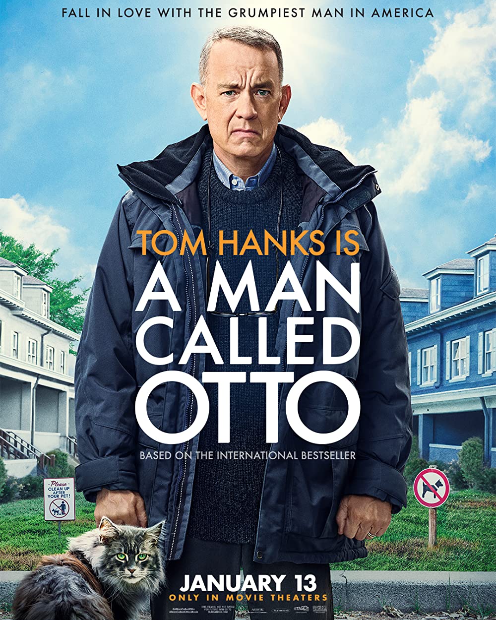 Film poster for A MAN CALLED OTTO (2023)