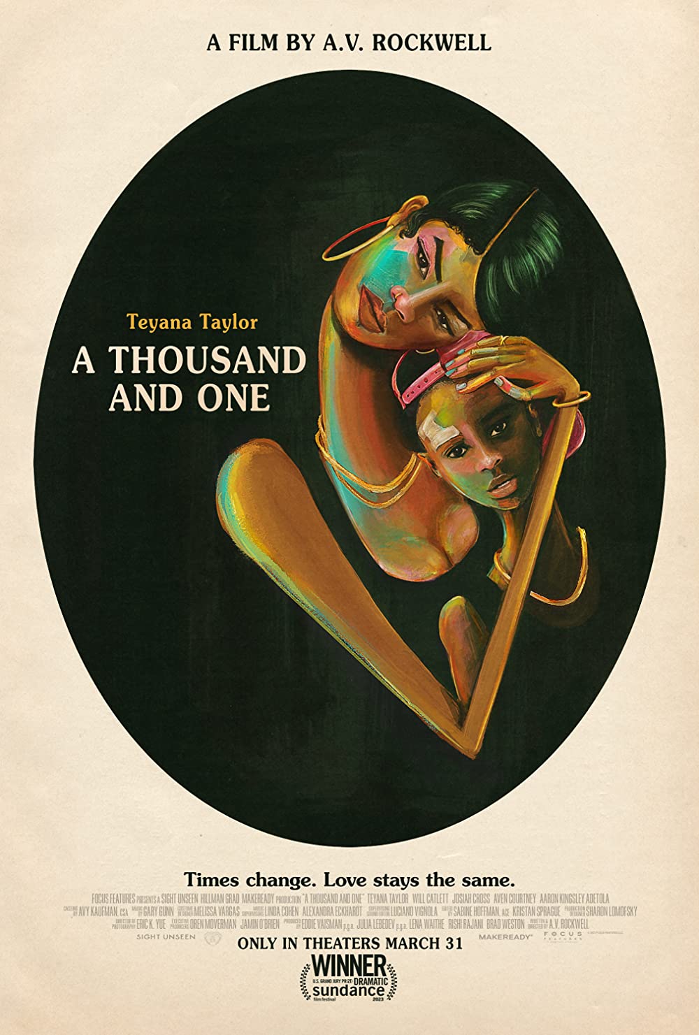 Film poster for A THOUSAND AND ONE (2023)