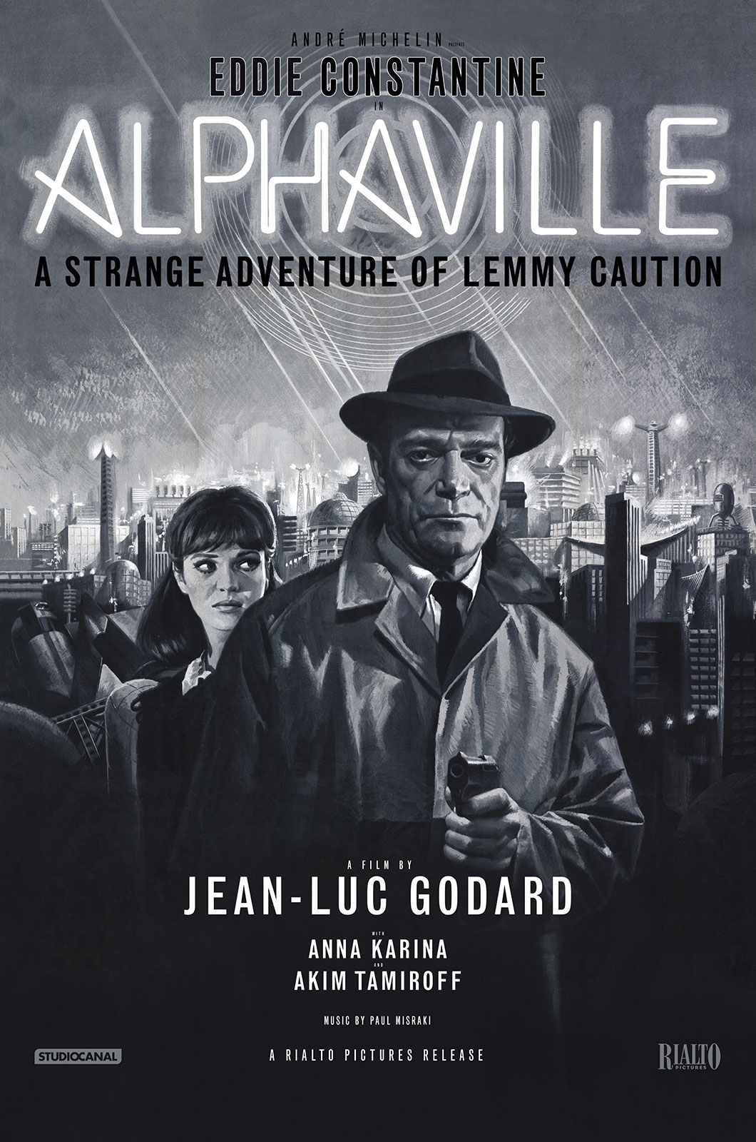 Film poster for Jean-Luc Godard