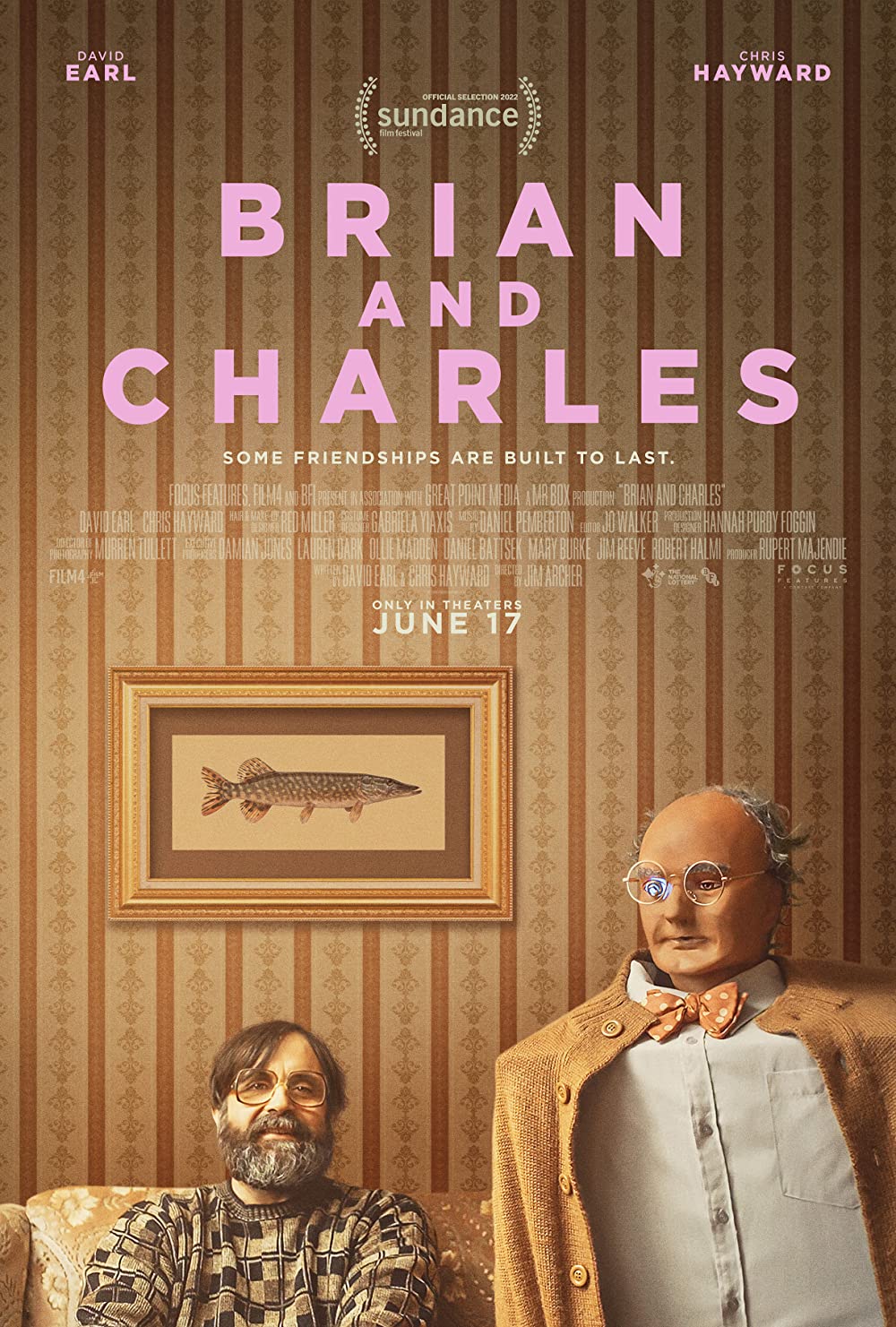 Film Poster for BRIAN AND CHARLES (2022)