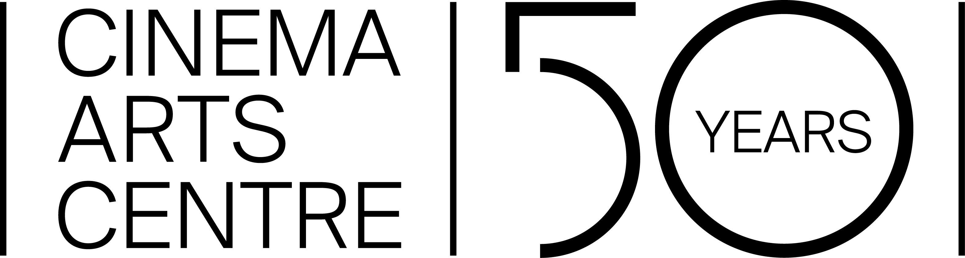 Cinema Arts Centre 50th anniversary logo