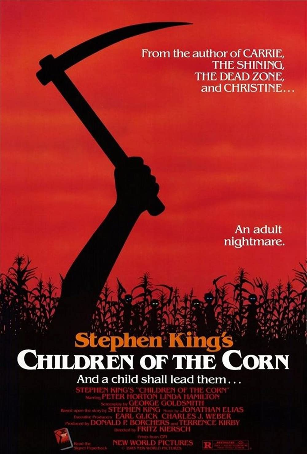Film poster for CHILDREN OF THE CORN (1984)