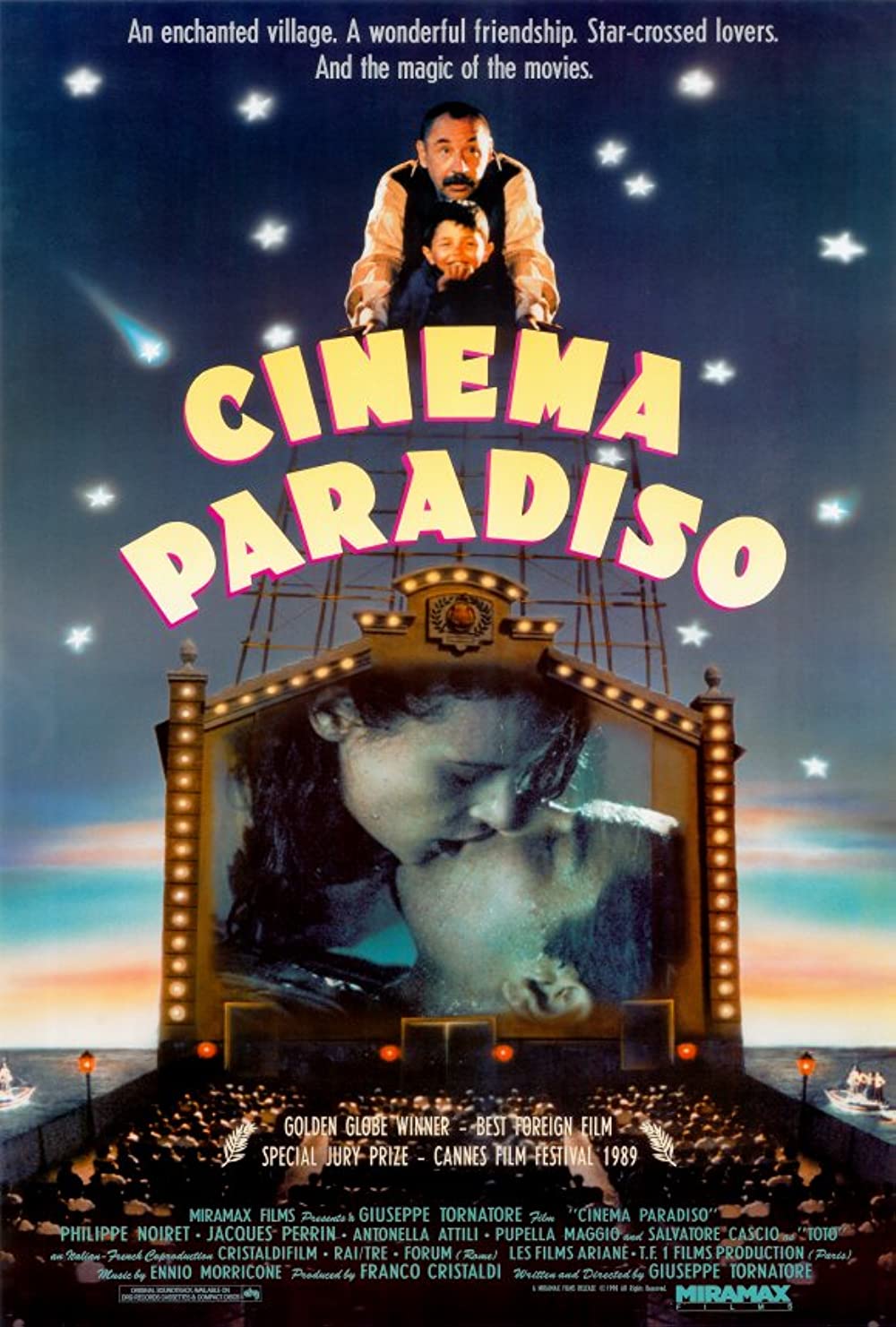 Film poster for CINEMA PARADISO (1988)