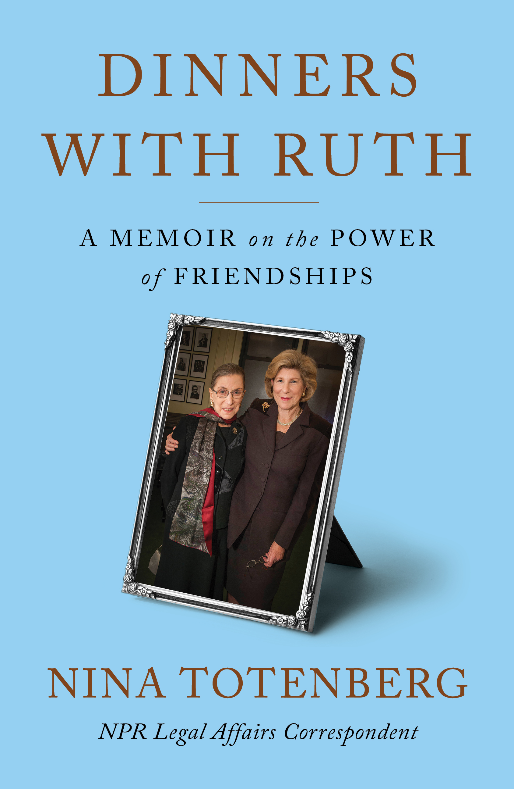 Jacket Cover for Dinners with Ruth: A Memoir on the Power of Friendships