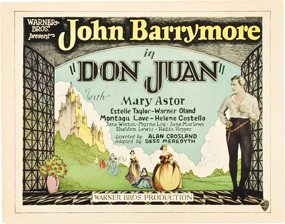 Lobby card for DON JUAN (1926)