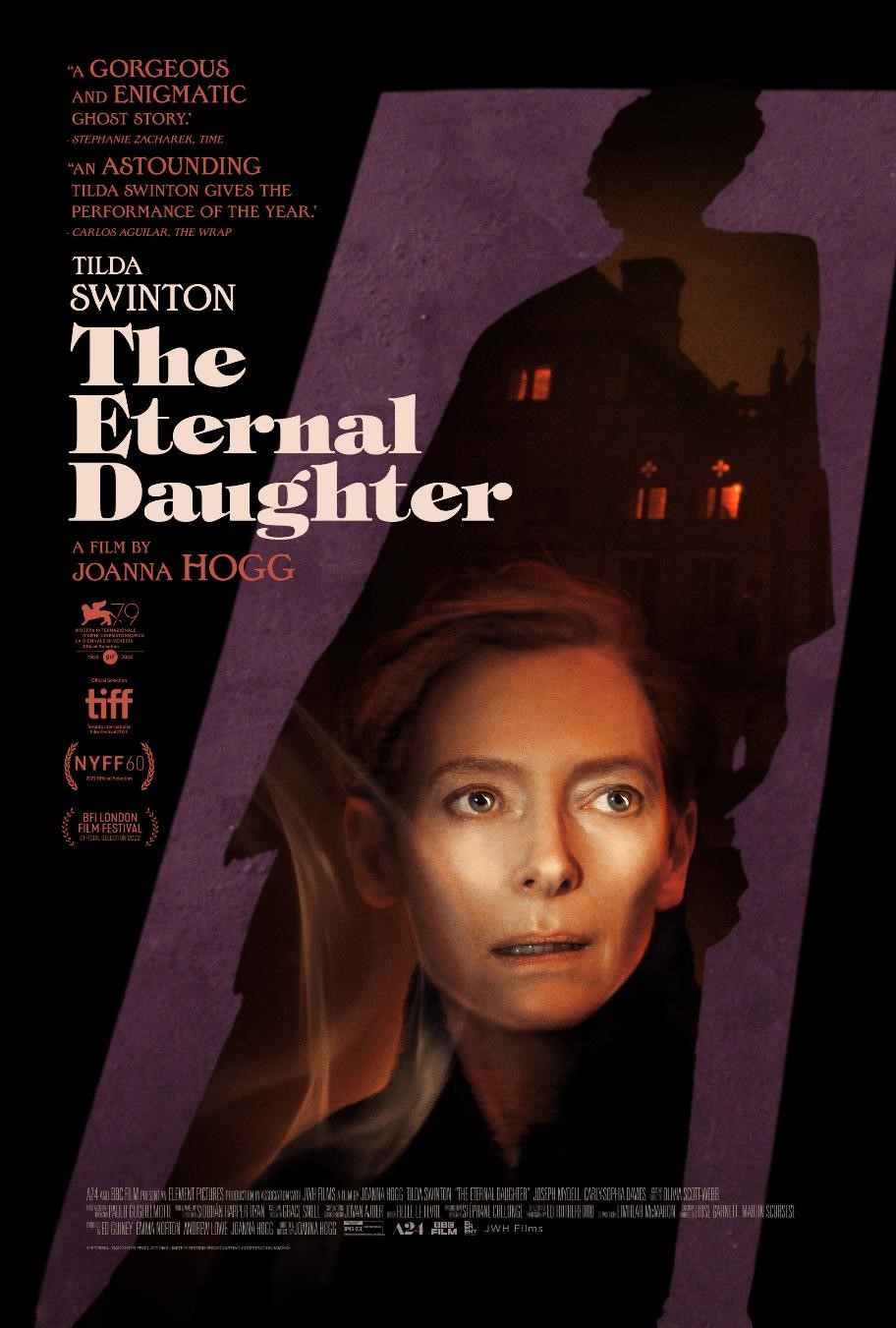 Film poster for THE ETERNAL DAUGHTER (2022)