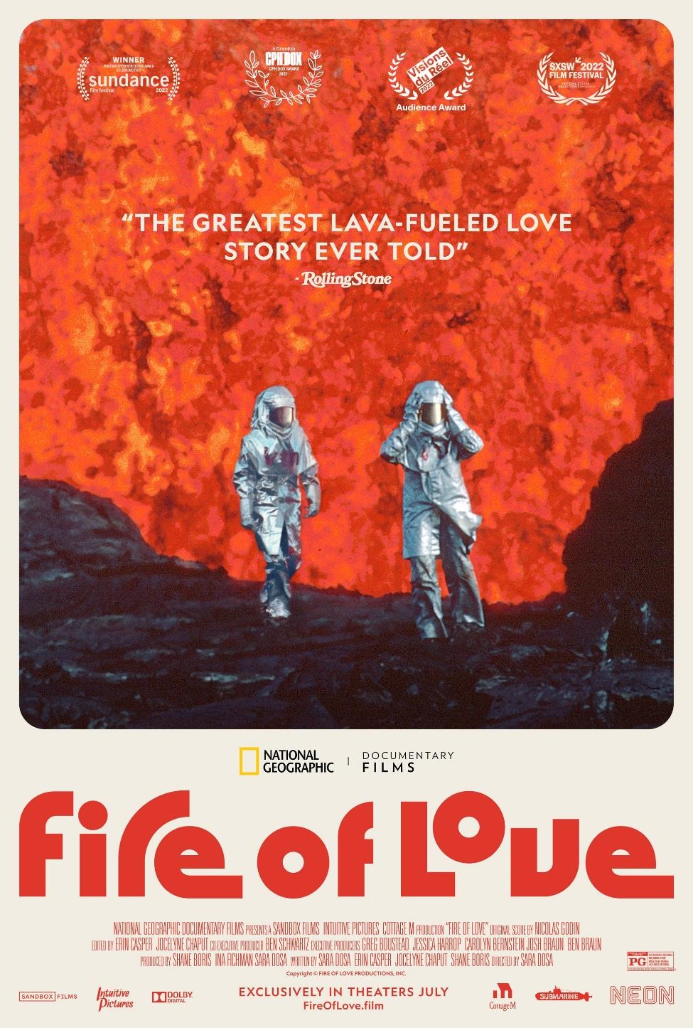 Film poster for FIRE OF LOVE (2022)