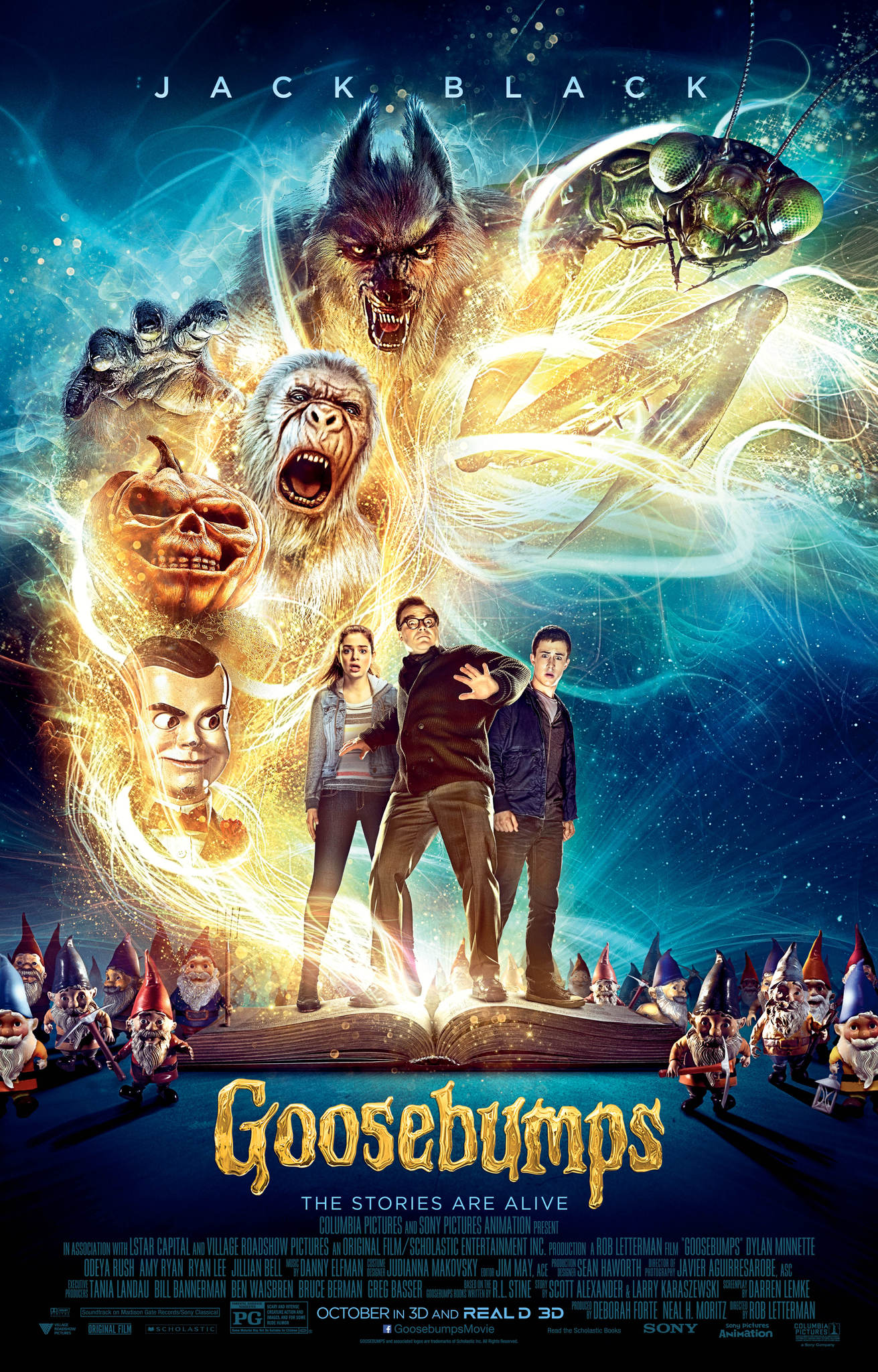 Film poster for GOOSEBUMPS (2015)
