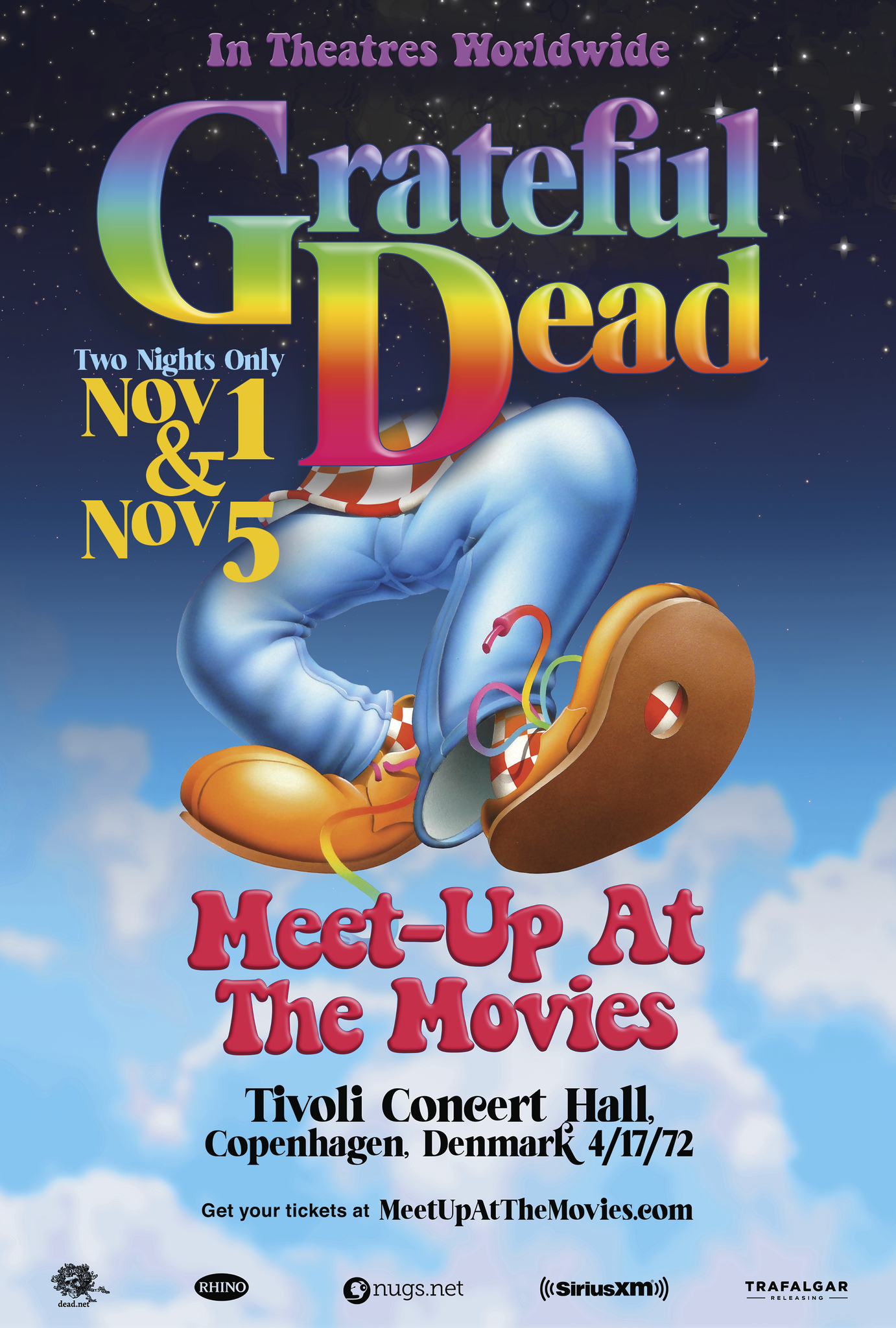 Film poster for GRATEFUL DEAD MEET-UP AT THE MOVIES 2022