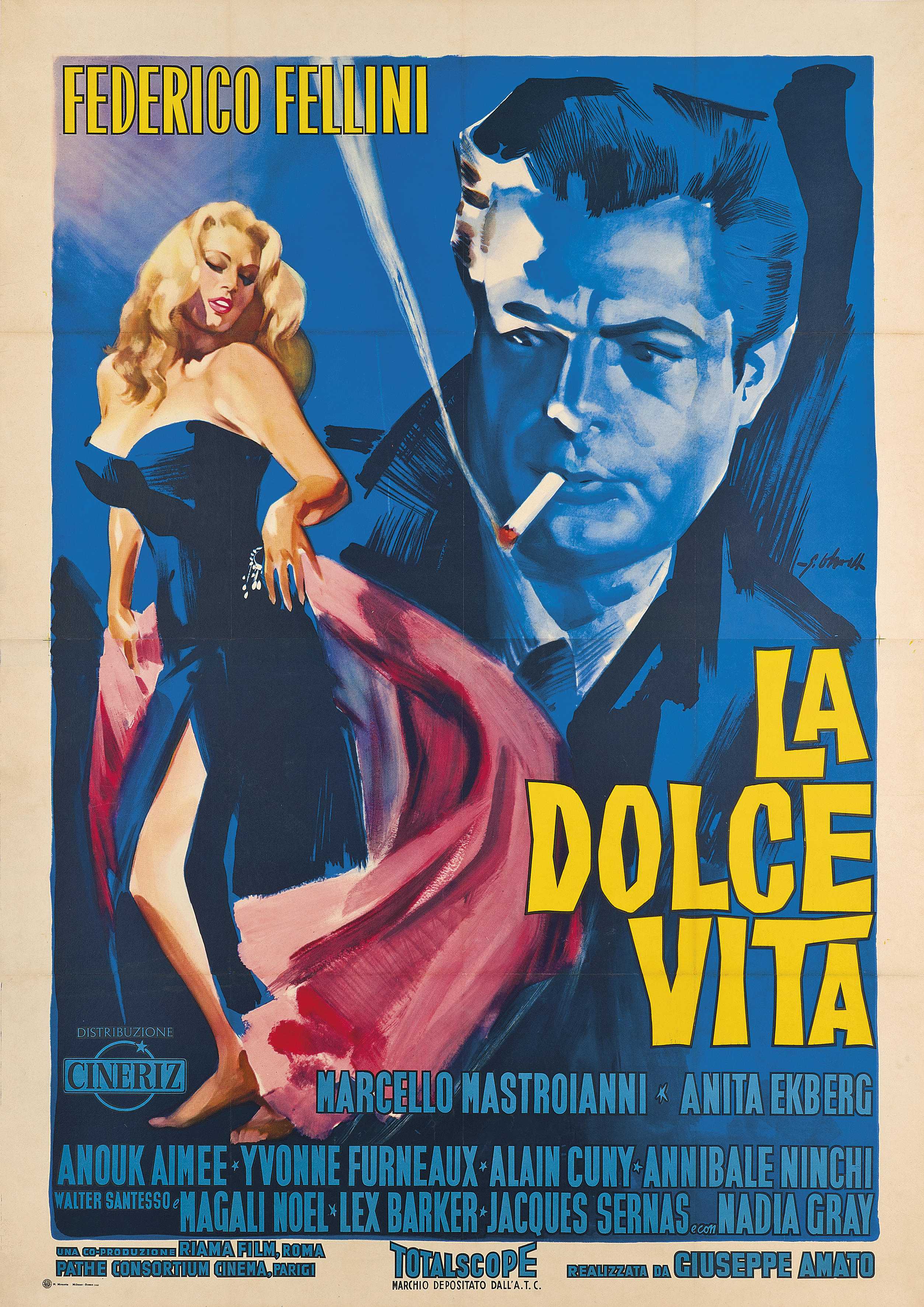 Film poster for Federico Fellini