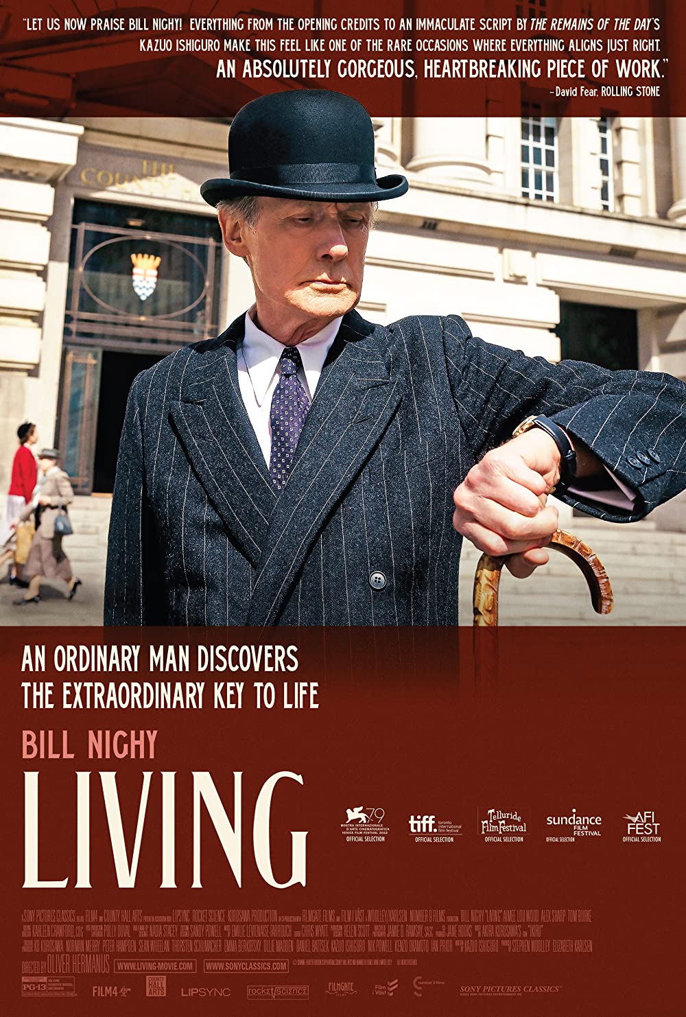 Film poster for LIVING (2022)