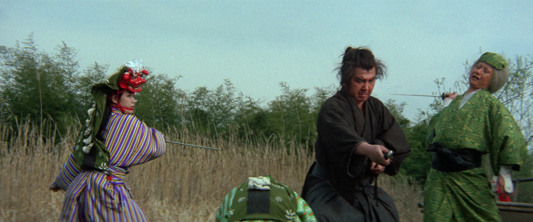 Still from LONE WOLF AND CUB: BABY CART AT THE RIVER STYX (1972)