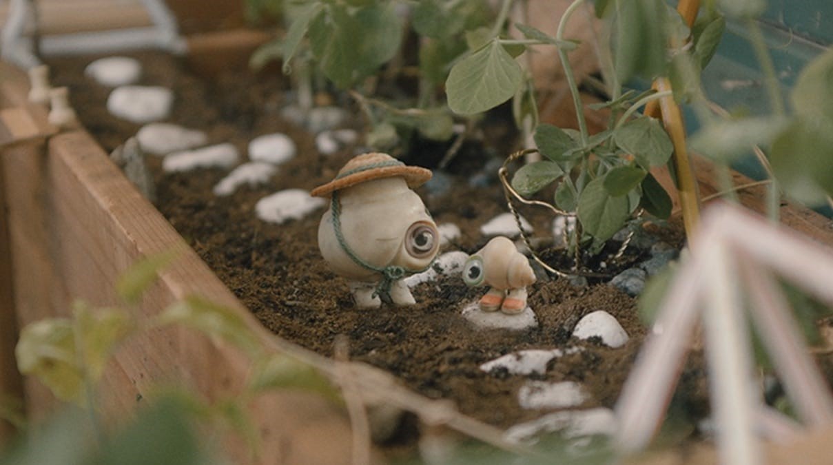 Still from MARCEL THE SHELL WITH SHOES ON (2022)