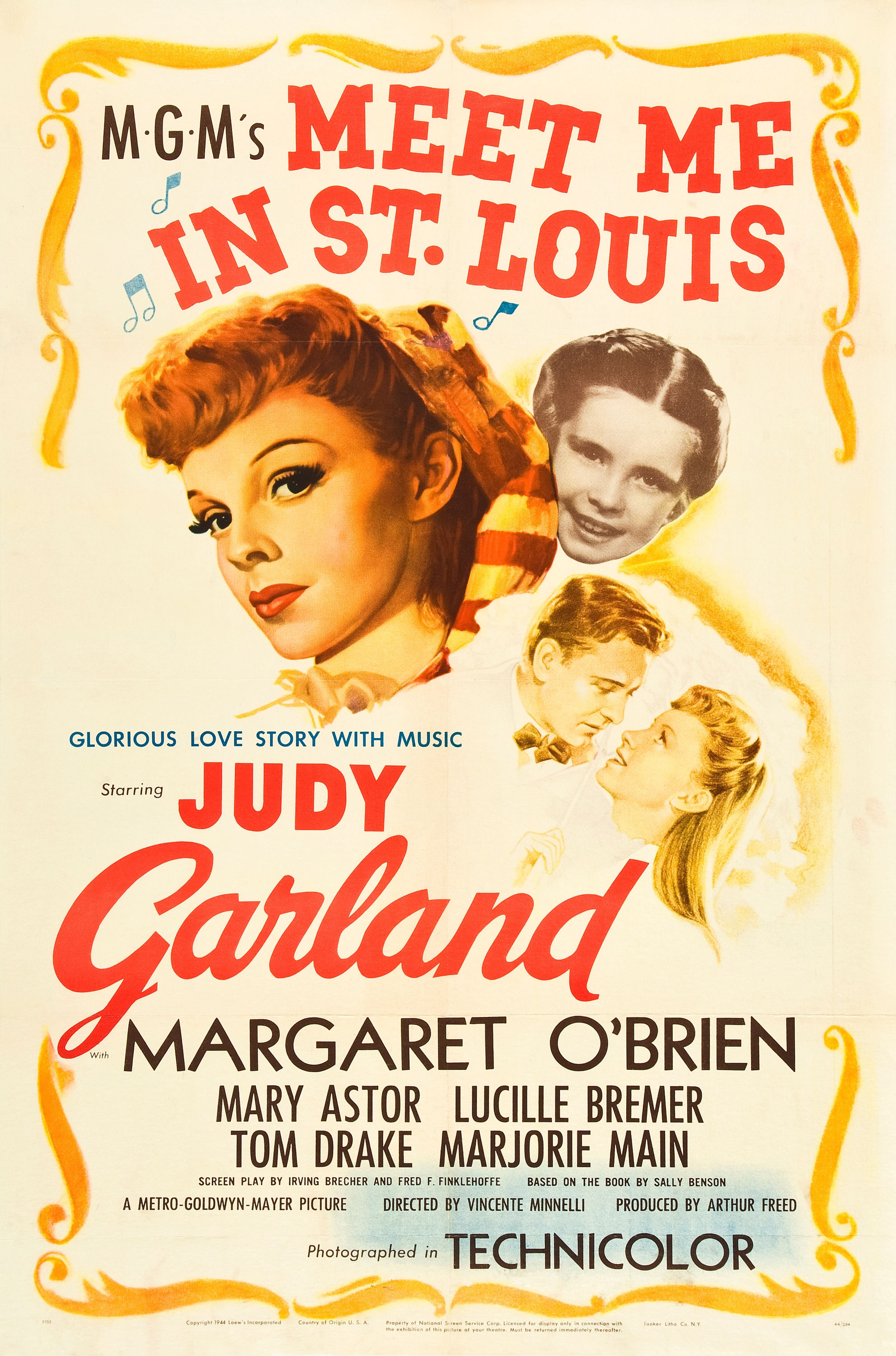 Film poster for MEET ME IN ST. LOUIS (1944)