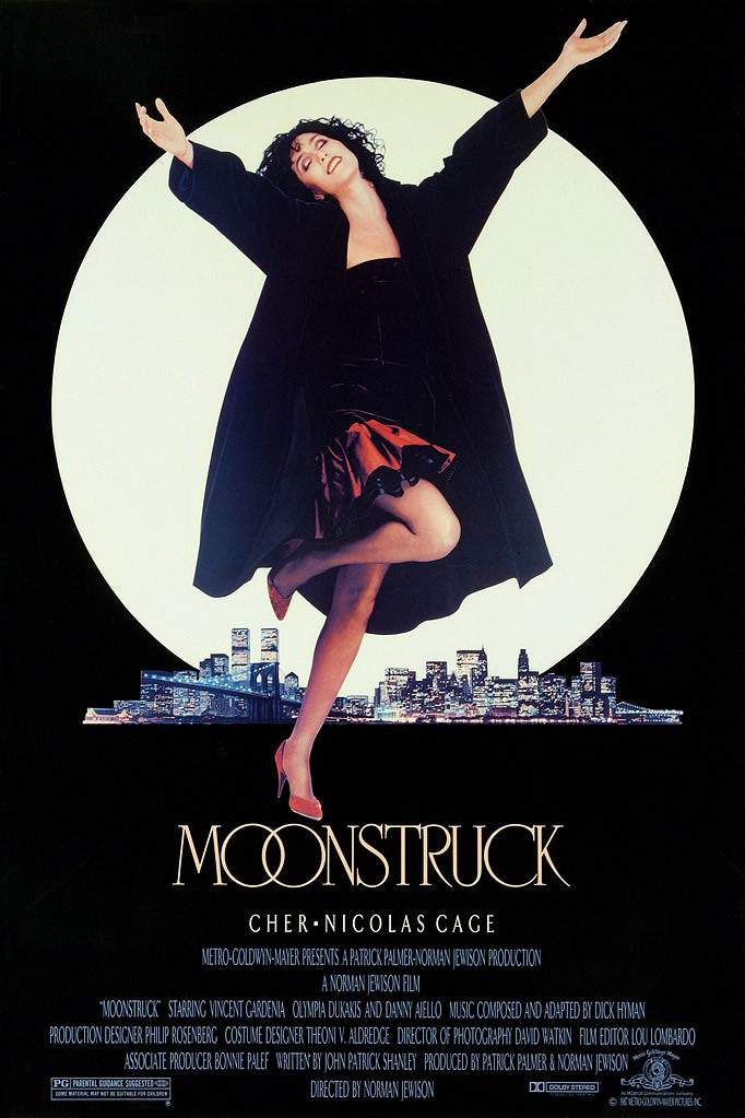 Film poster for MOONSTRUCK (1987)