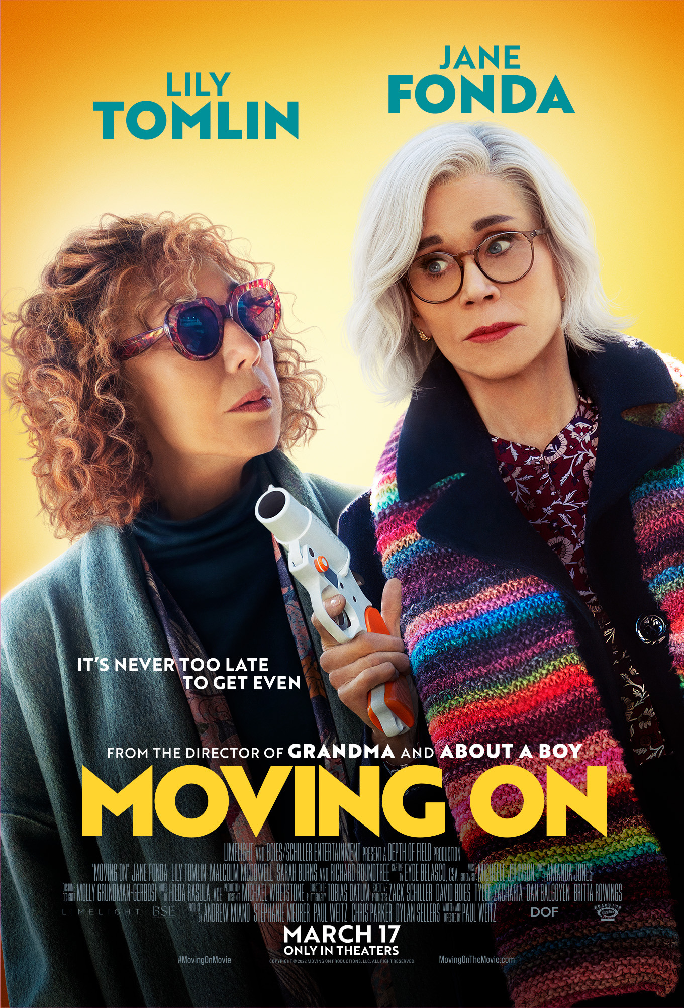 Film poster for MOVING ON (2022)