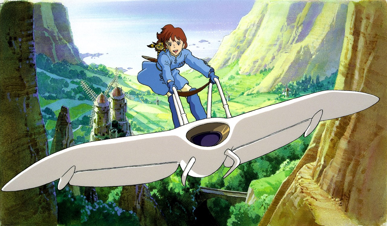 Still from NAUSICAÄ OF THE VALLEY OF THE WIND (1984)