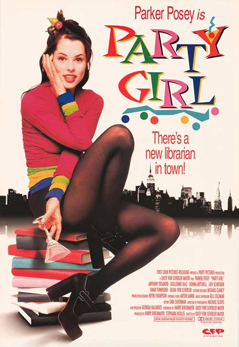 Film poster for PARTY GIRL (1995)