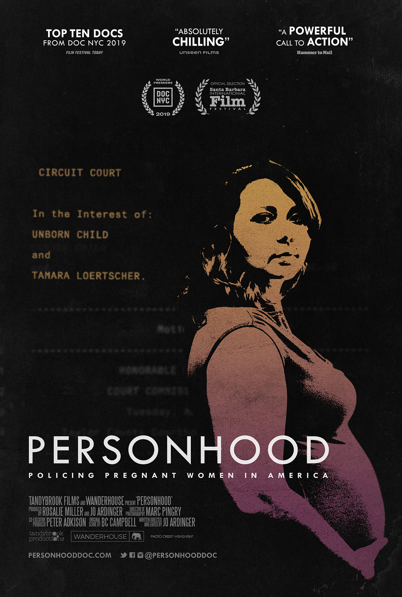 Film poster for PERSONHOOD (2019)