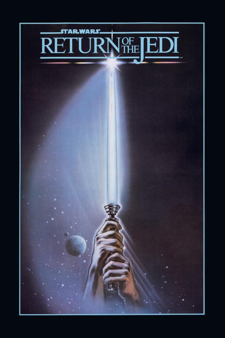Film poster for STAR WARS: RETURN OF THE JEDI (1983)
