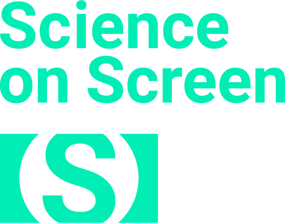 Science on Screen Logo in Aqua