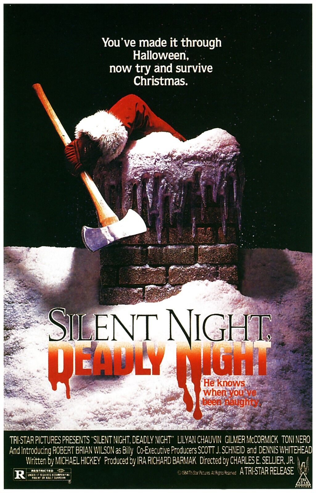 Film poster for SILENT NIGHT, DEADLY NIGHT (1984)