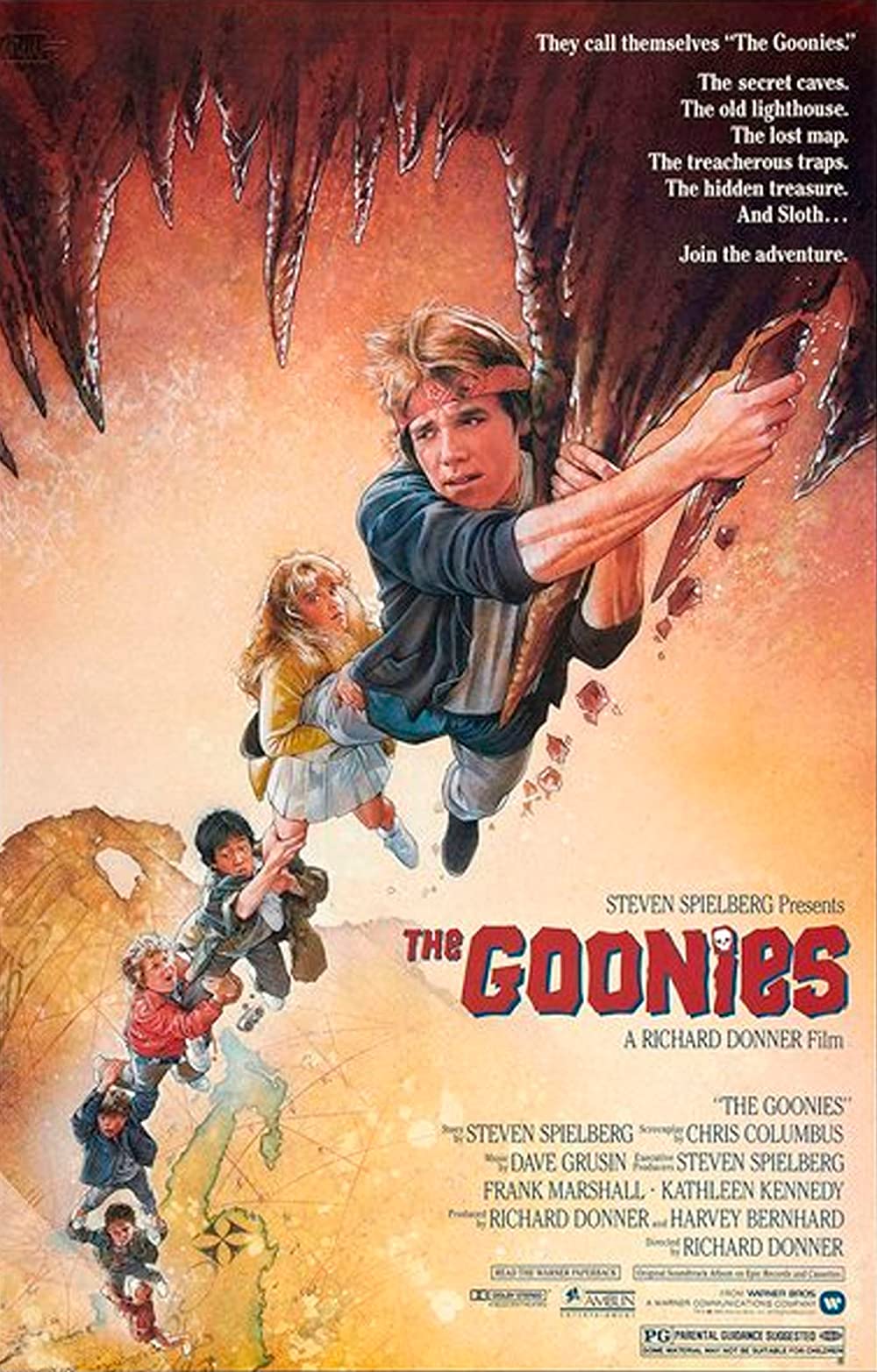 Film poster for THE GOONIES (1985)