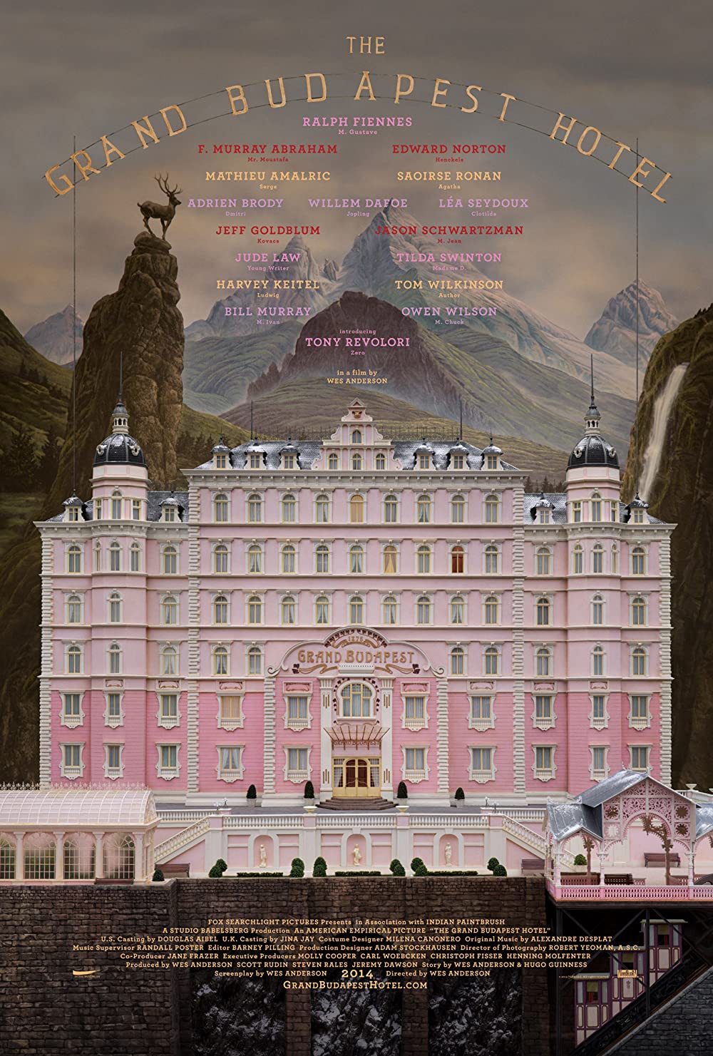 Film poster for Wes Anderson