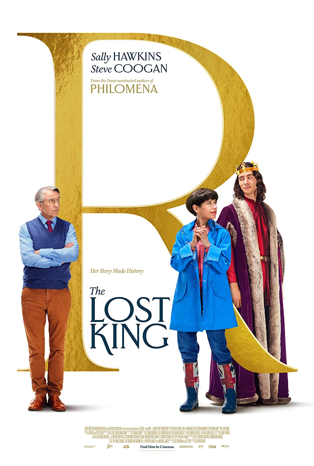 Film poster for THE LOST KING (2022)