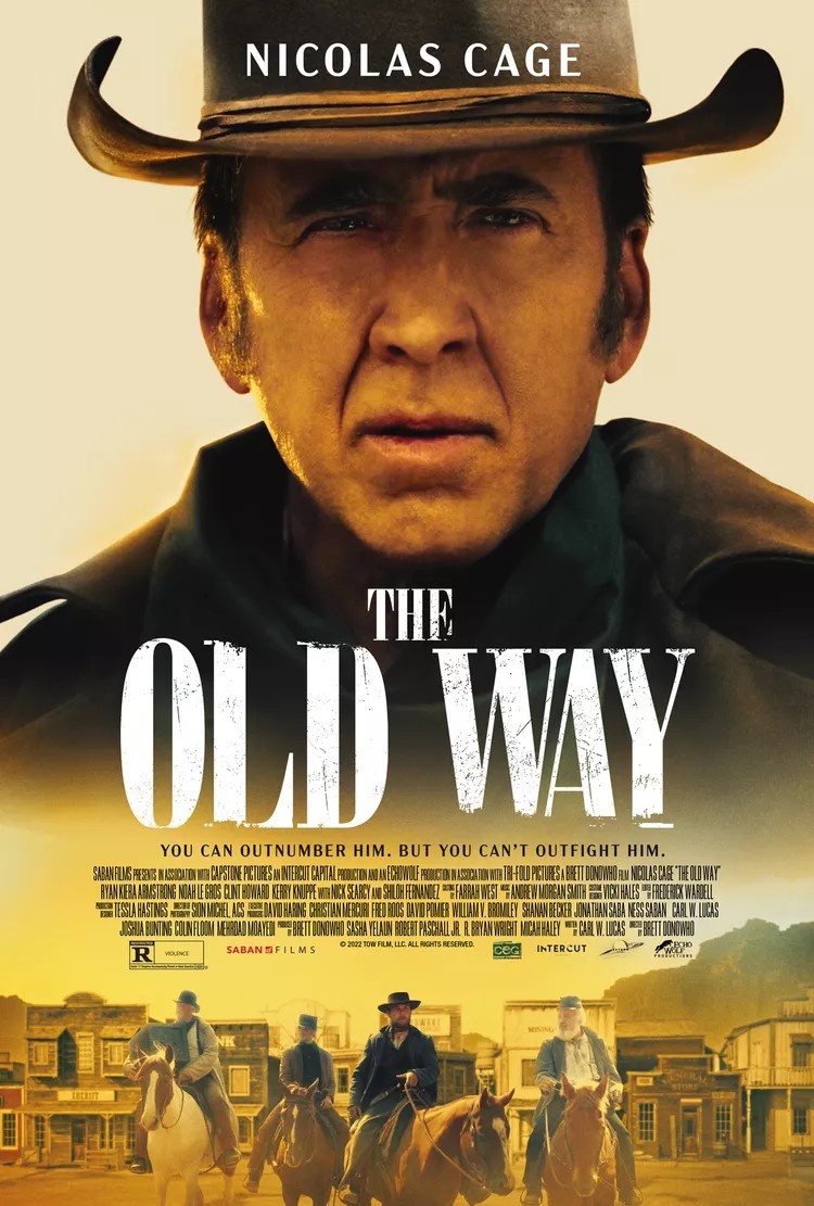 Film poster for THE OLD WAY (2023)