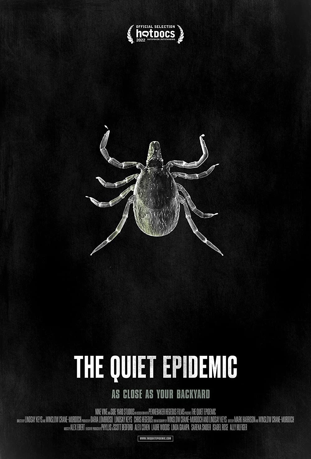 Film poster for THE QUIET EPIDEMIC (2022)