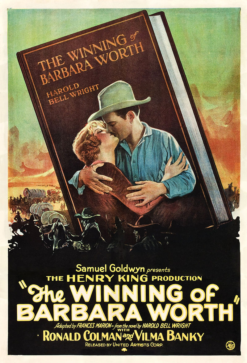 Film Poster for The Winning of Barbara Worth (1926)