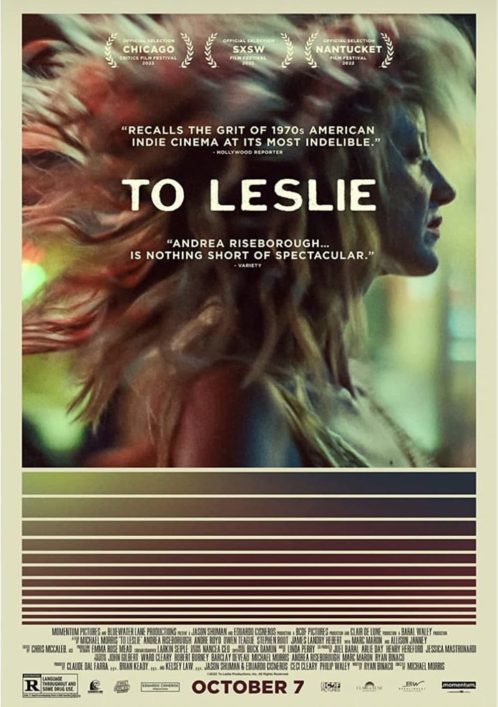 Film poster for TO LESLIE (2022)
