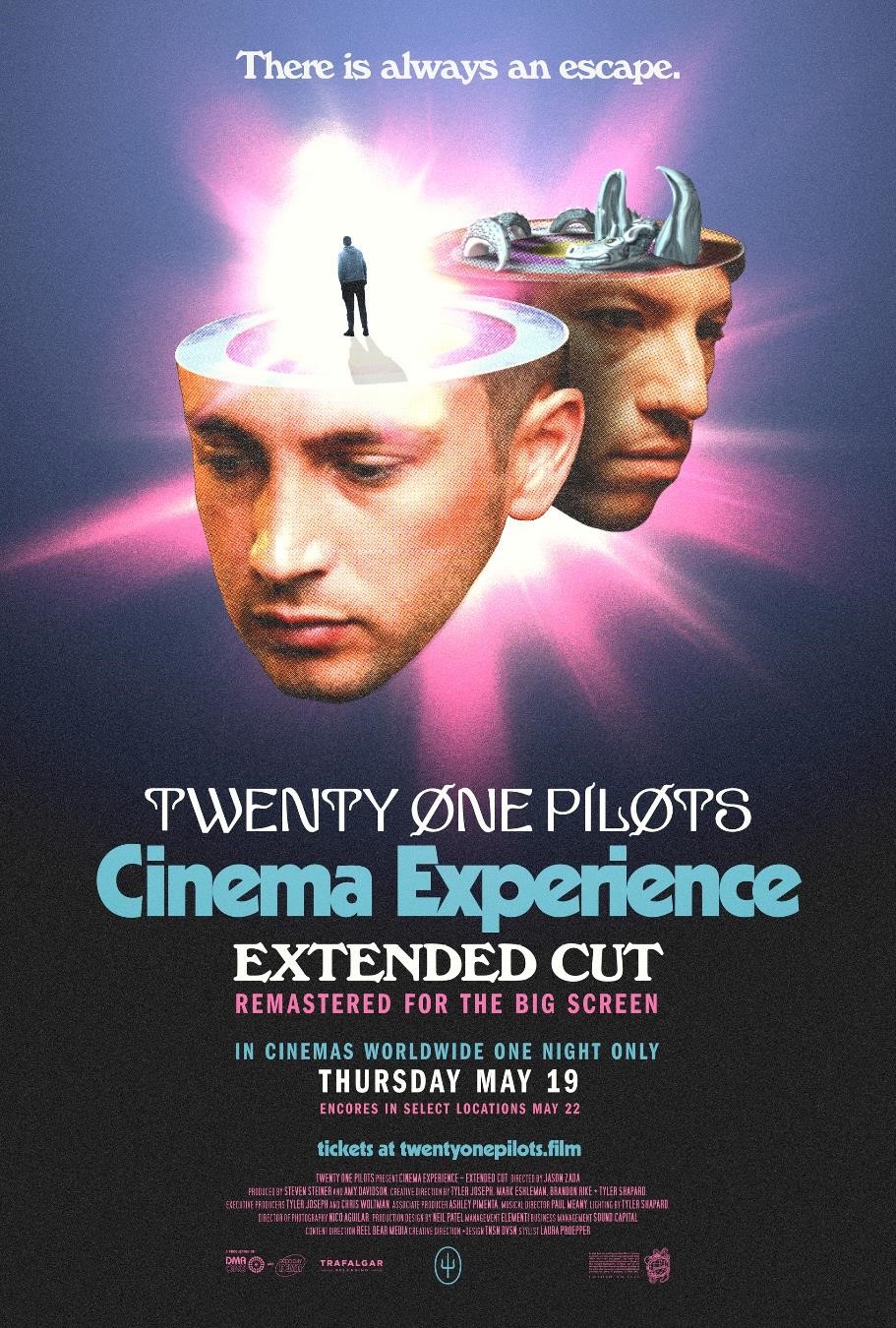 Poster for Twenty One Pilots Cinema Experience