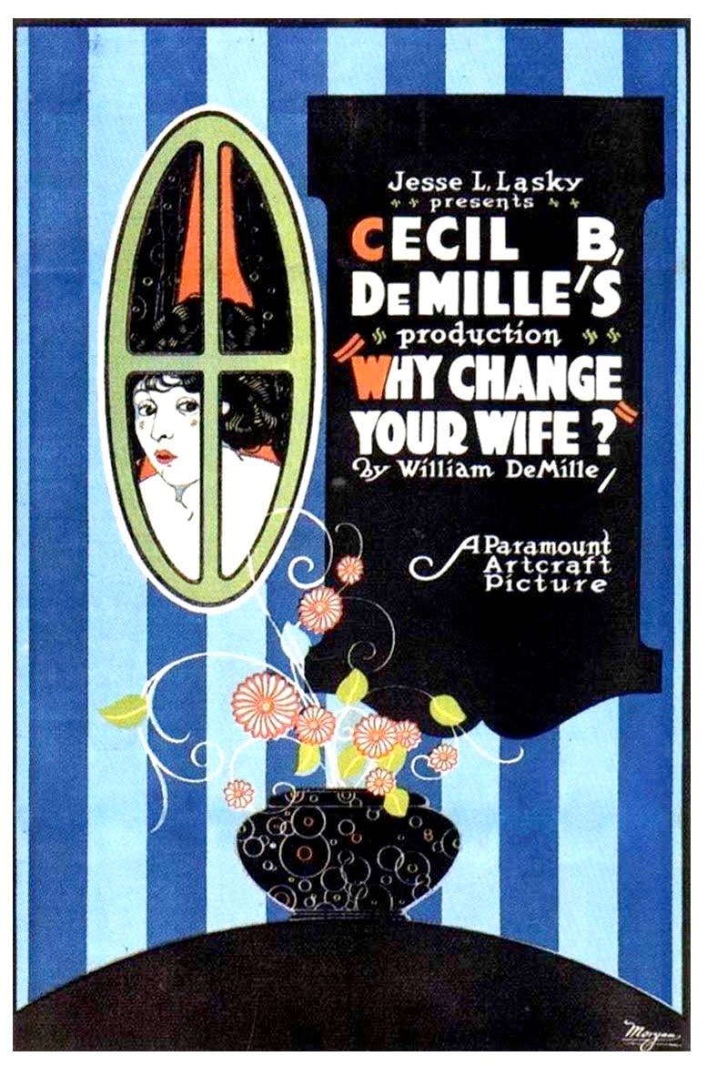 Film Poster for Why Change Your Wife? (1920)
