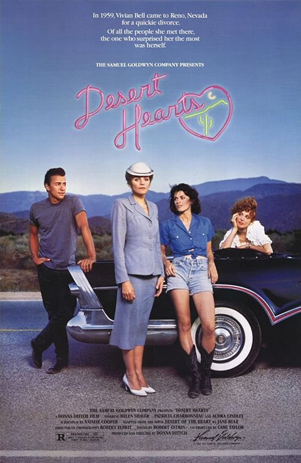 Film poster for DESERT HEARTS (1985)