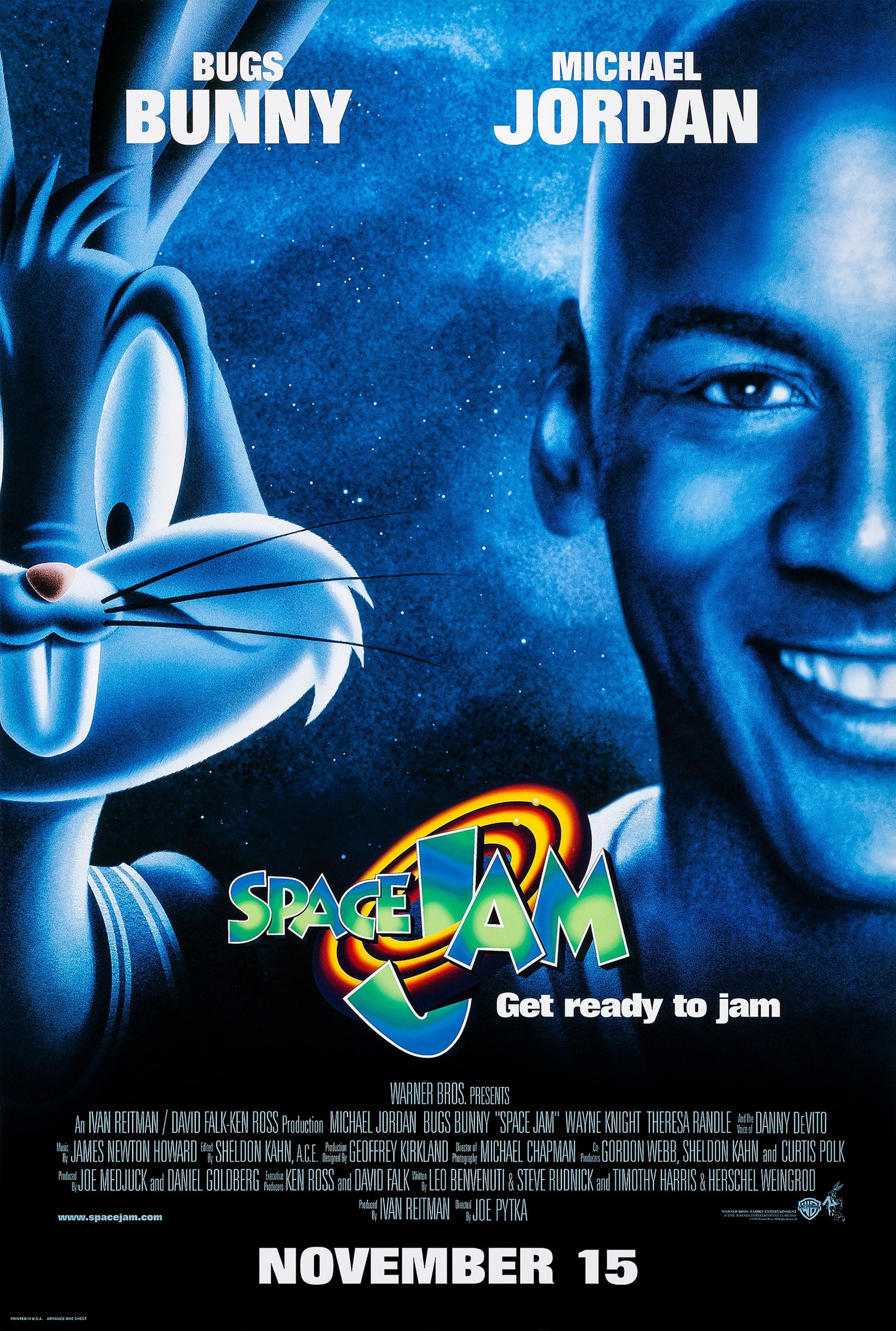 映画SpaceJam公式ポスター 映画 SPACE JAM スペースジャム2 輸入ポスター 61cm x 91.5cm