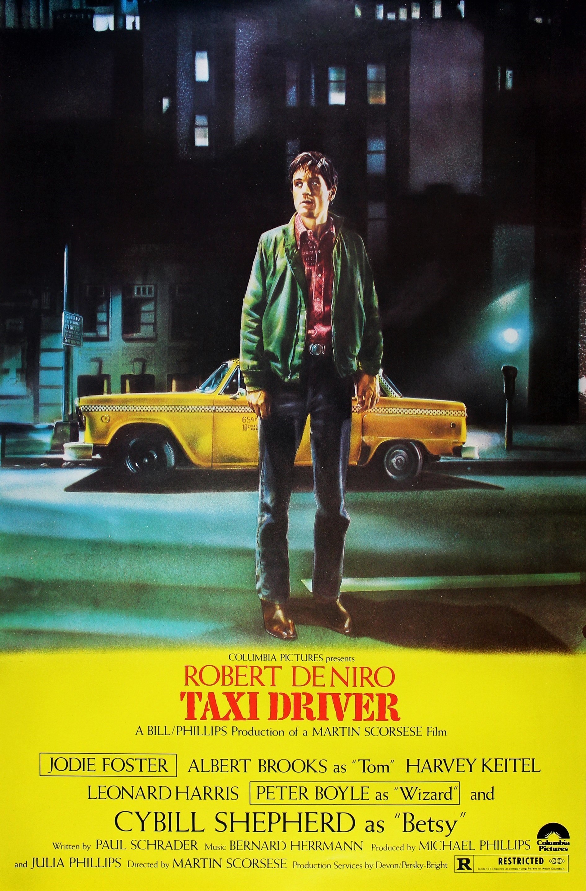 Film poster for TAXI DRIVER (1976)