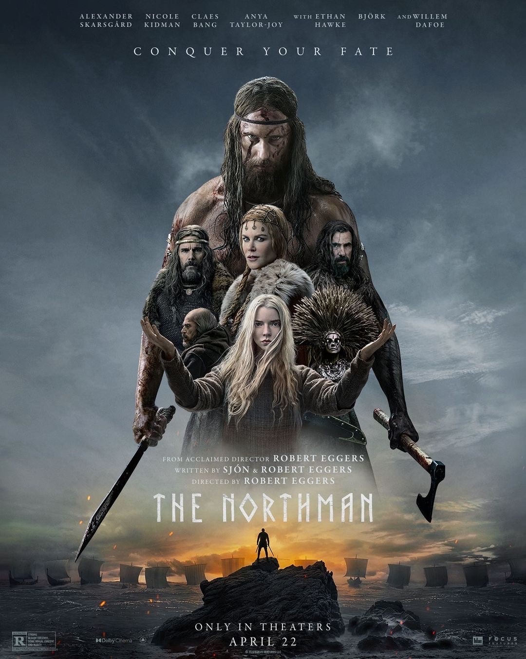 Film Poster for THE NORTHMAN (2022)