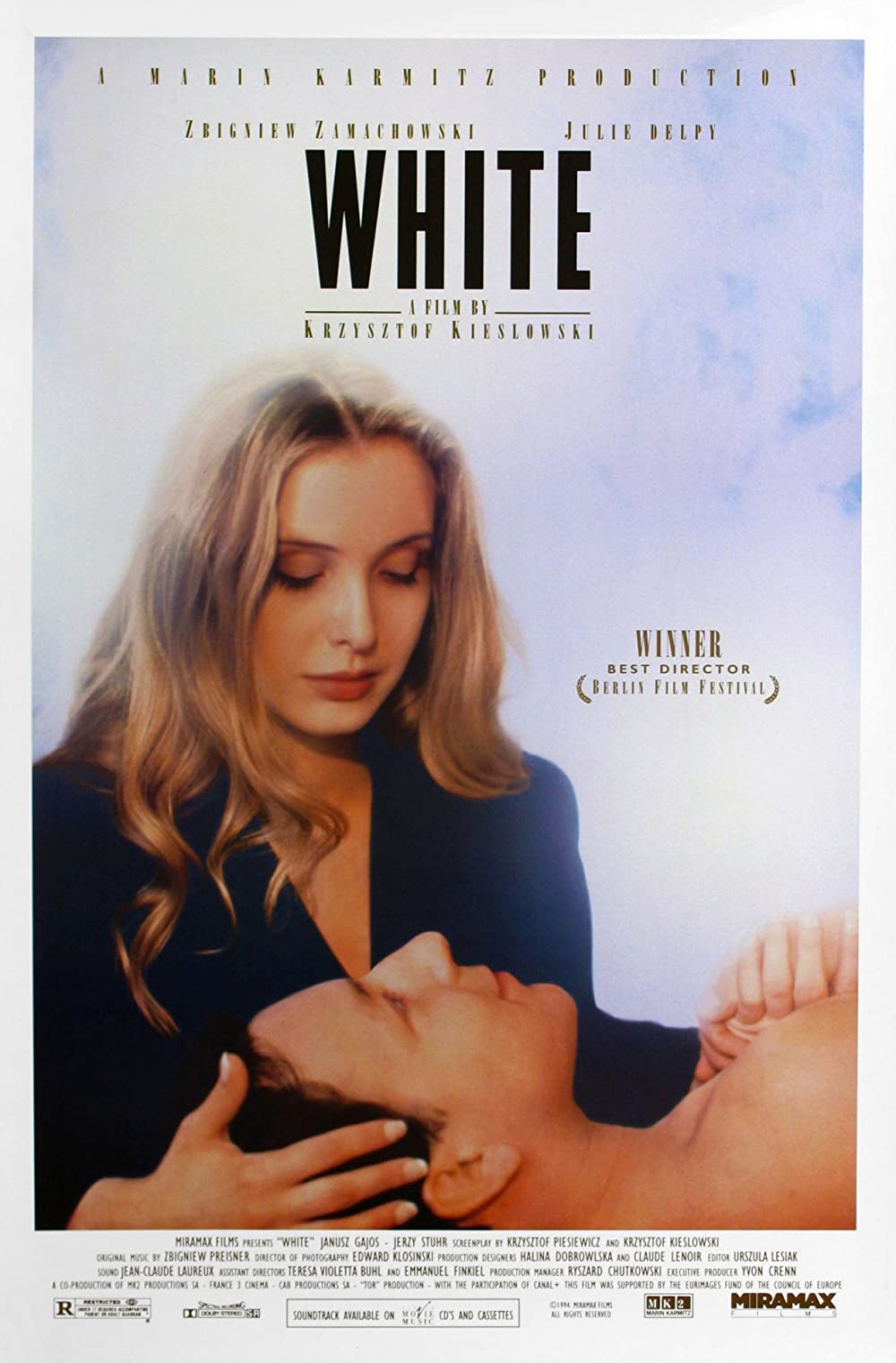 Film poster for THREE COLORS: WHITE (1994)