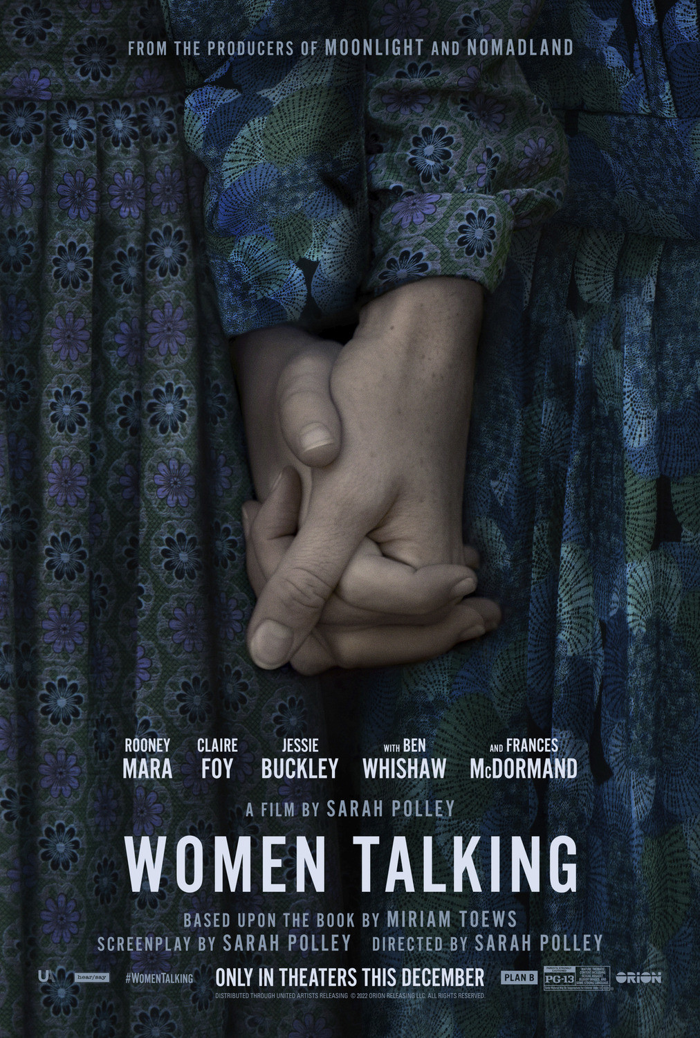 Film poster for WOMEN TALKING (2022)