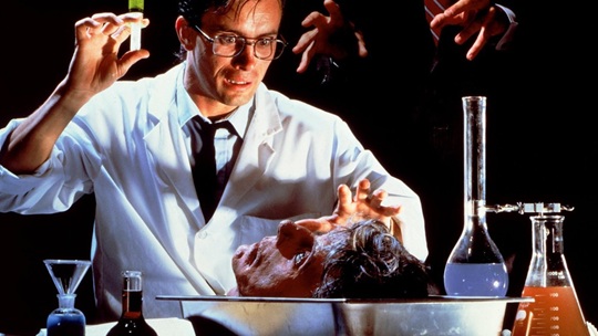 RE-ANIMATOR at Ross Hollywood Chapel Funeral Home poster