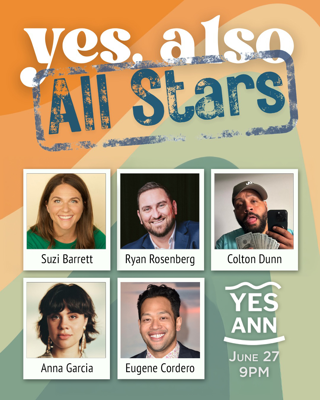 Yes Ann Event Poster
